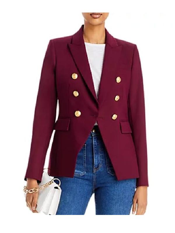 Outnumbered Kayleigh McEnany Burgundy Blazer Superstar Jacket
