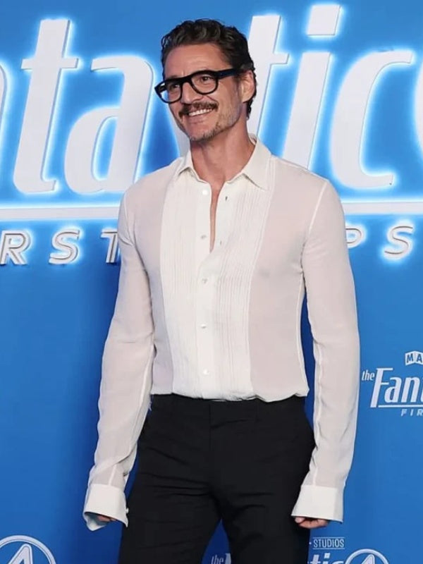 Pedro Pascal The Fantastic Four Sydney Launch Event Shirt Superstar Jacket