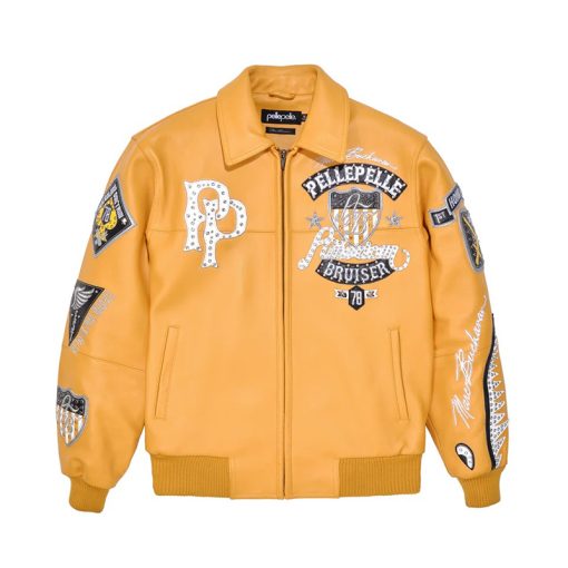 Pelle Pelle American Bruiser Plush Leather Jacket Super Star Jacket