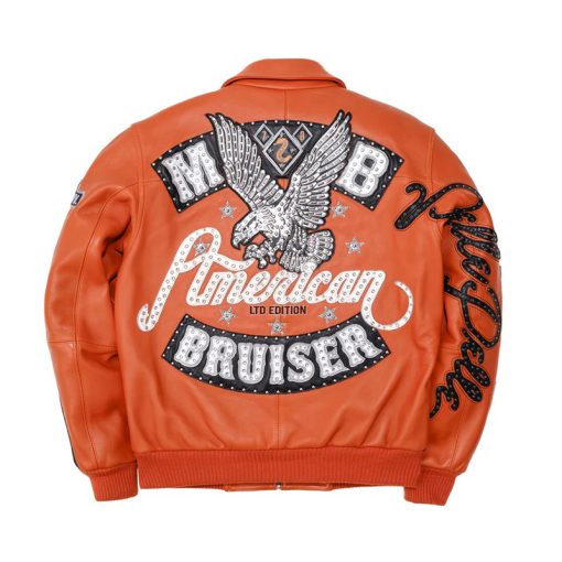 Pelle Pelle American Bruiser Plush Leather Jacket Super Star Jacket