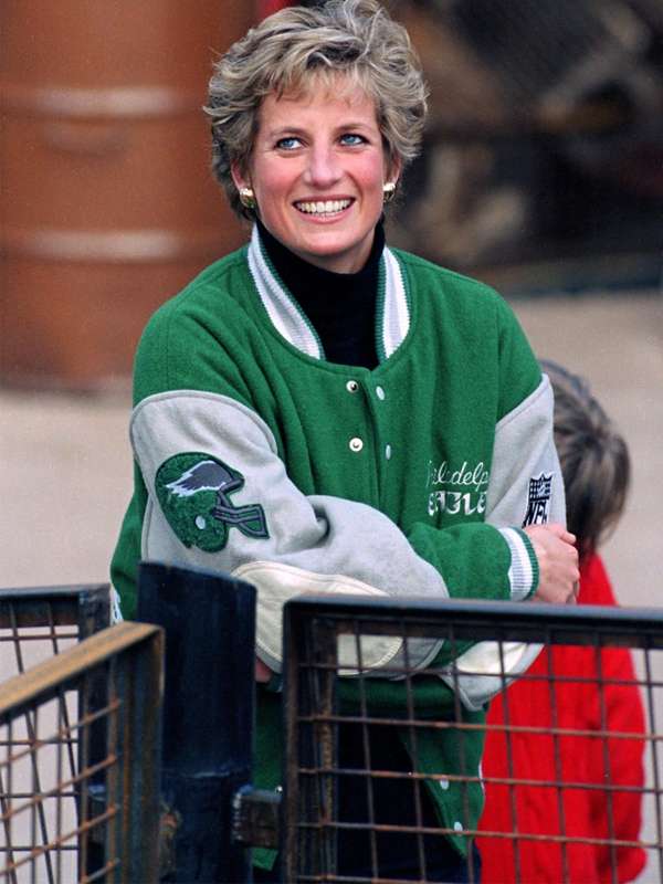 Princess Diana Philadelphia Eagles Green Jacket Super Star Jacket
