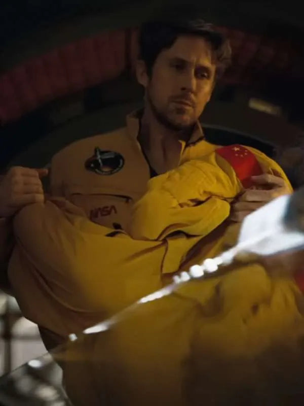 Ryan Gosling Project Hail Mary Yellow Jacket Super Star Jacket
