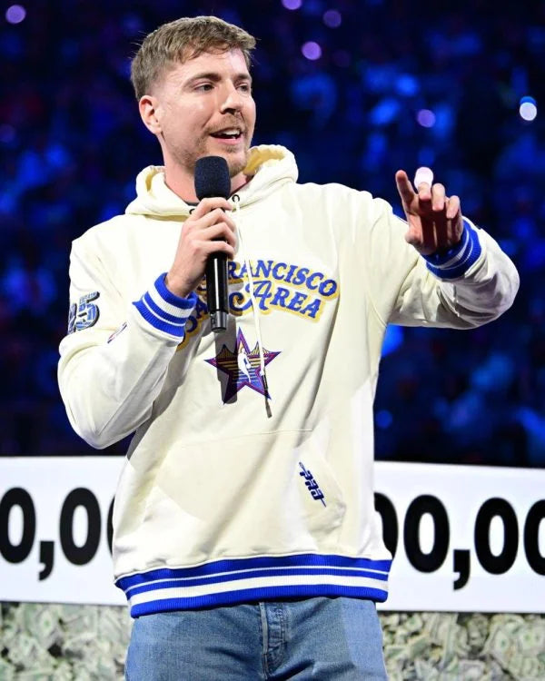 Mr.Beast 74th NBA All-Star Game 2025 Hoodie Super Star Jacket