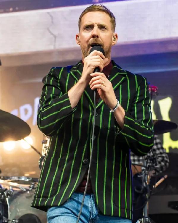 Ricky Wilson Alexandra Palace Park Striped Blazer Superstar Jacket