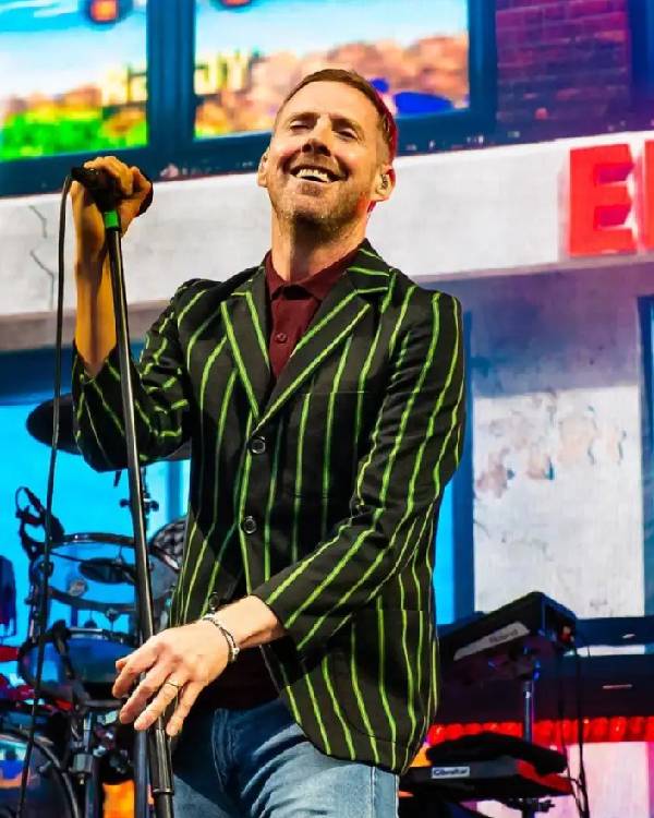 Ricky Wilson Alexandra Palace Park Striped Blazer Superstar Jacket