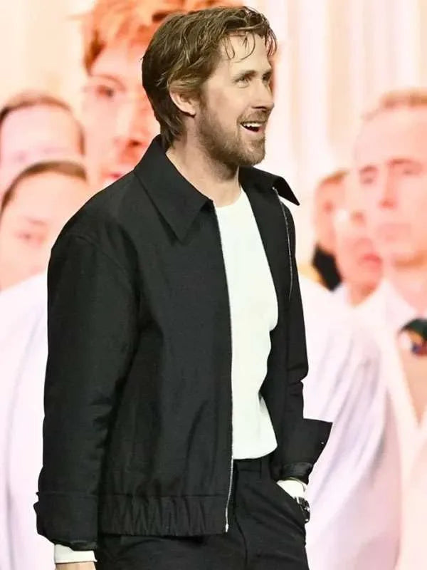CinemaCon 2025 Ryan Gosling Black Jacket Super Star Jacket