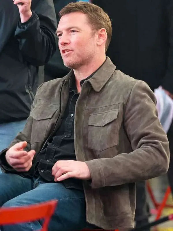Movie Relay Sam Worthington Leather Jacket Superstar Jacket