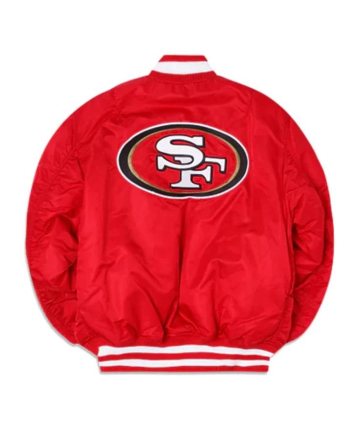 San Francisco 49ers Ma-1 Bomber Jacket Super Star Jacket