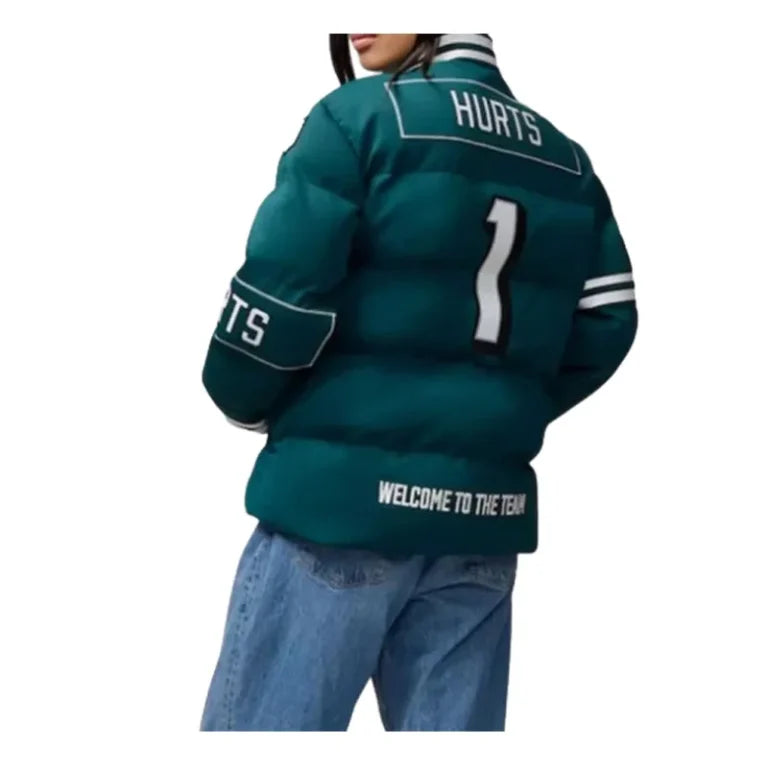 The Today Show Savannah Guthrie Eagles Puffer Jacket Super Star Jacket