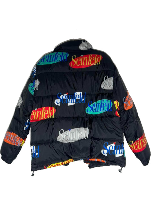 Seinfeld Multi Logo Puffer Jacket Superstar Jacket