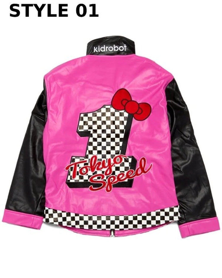 Box Lunch X Sanrio Hello Kitty Racing Jacket Super Star Jacket