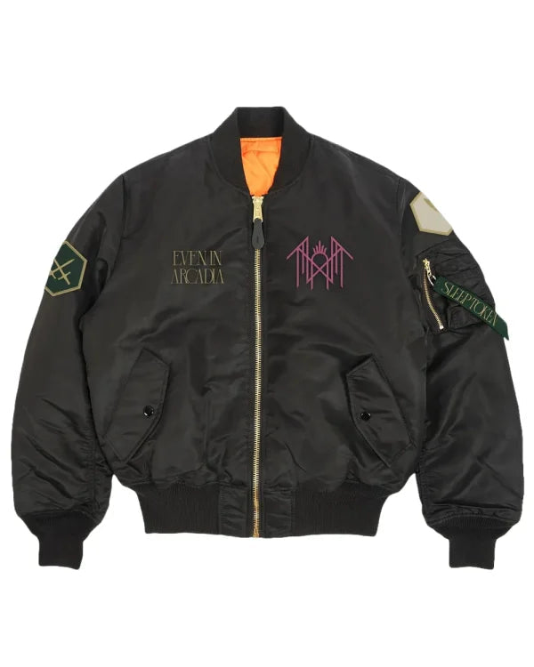 Sleep Token Even In Arcadia Black Bomber Jacket Superstar Jacket