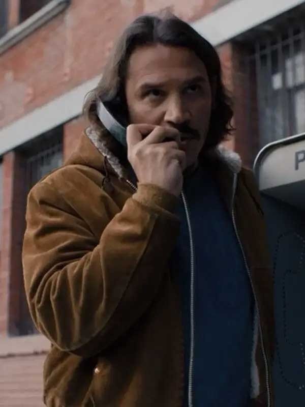 Snowfall Gustavo ‘El Oso’ Zapata Suede Brown Jacket