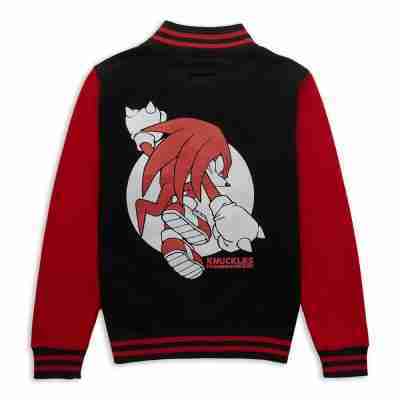 Sonic The Hedgehog Knuckles Varsity Jacket Super Star Jacket