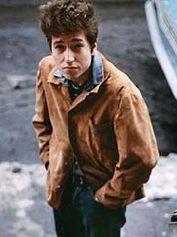 The Freewheelin Bob Dylan Brown Jacket Superstar Jacket