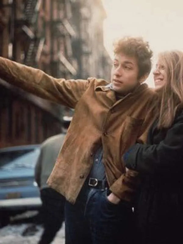 The Freewheelin Bob Dylan Brown Jacket Superstar Jacket