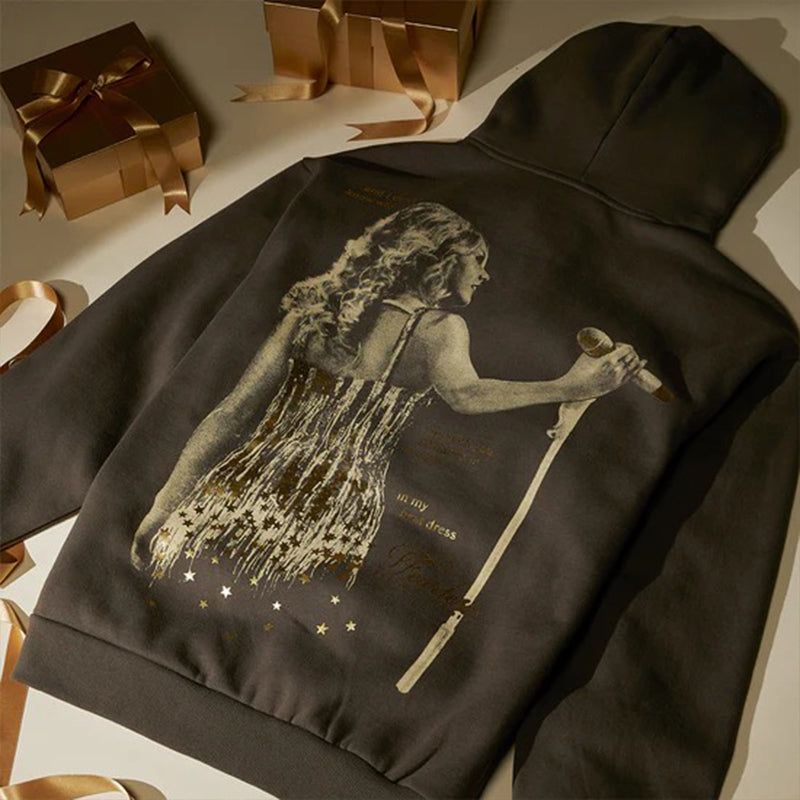 Taylor Swift Fearless Taylor’s Version Dance In a Storm Hoodie Super Star Jacket