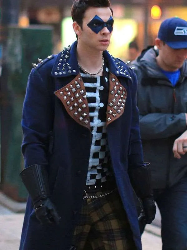 Axel Walker The Flash S04 Blue Coat Super Star Jacket
