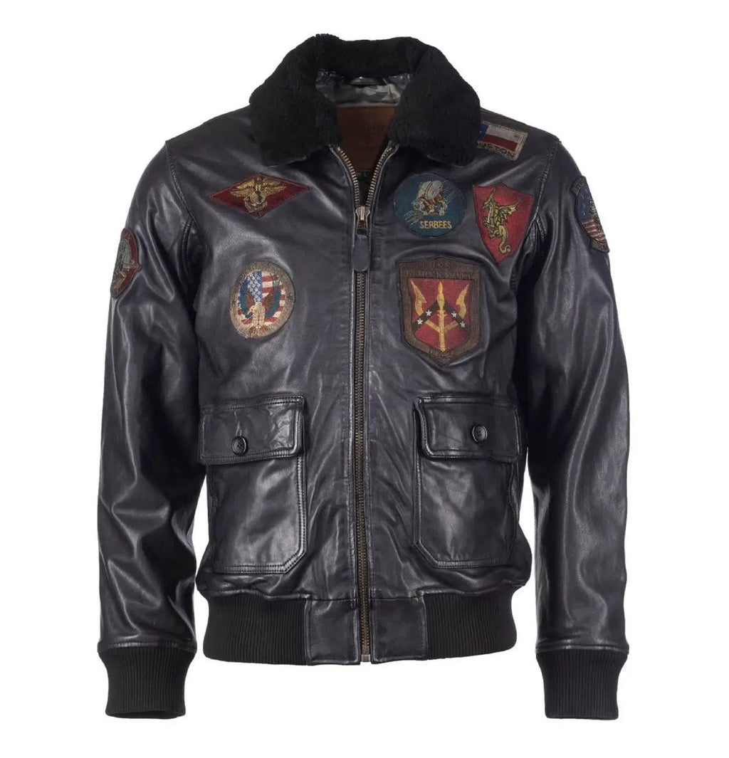 The Official Top Gun Leather Jacket Super Star Jacket