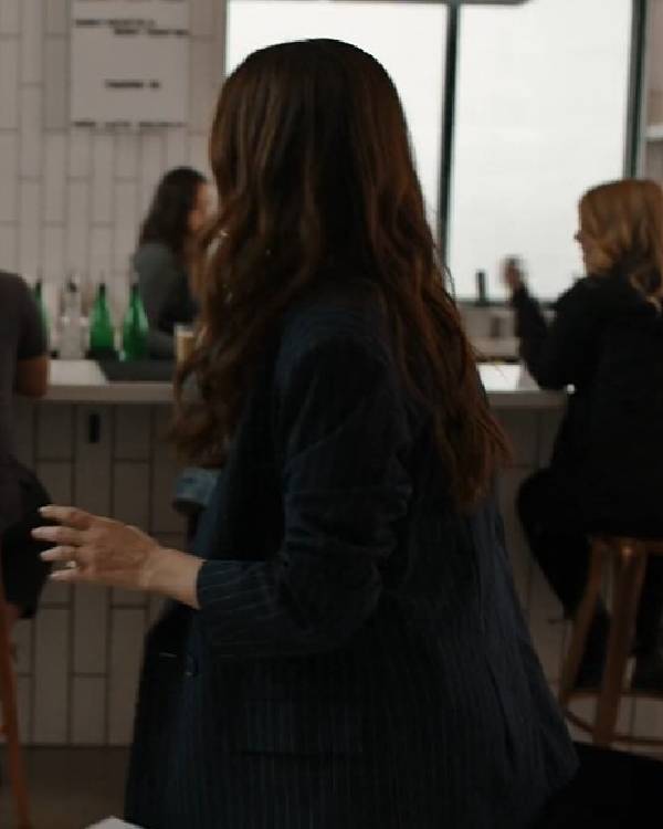 The Stranger in My Home Sophia Bush Striped Blazer Super Star Jacket