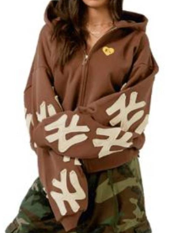 The Today Show 2025 Khalen Saunders Brown Hoodie Super Star Jacket
