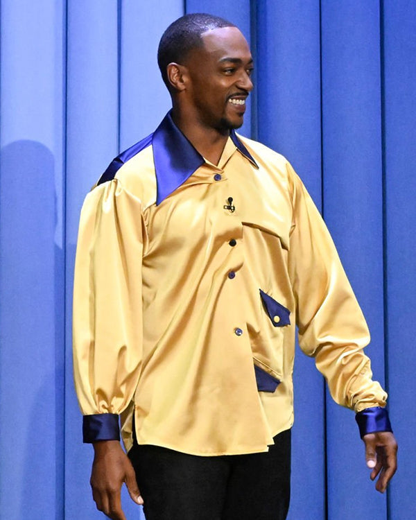 The Tonight Show Anthony Mackie Shirt Super Star Jacket