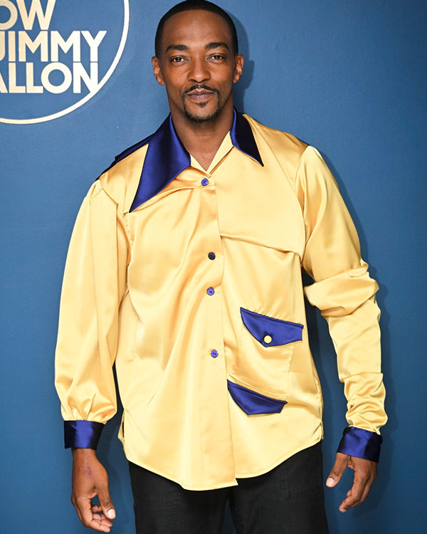 The Tonight Show Anthony Mackie Shirt Super Star Jacket