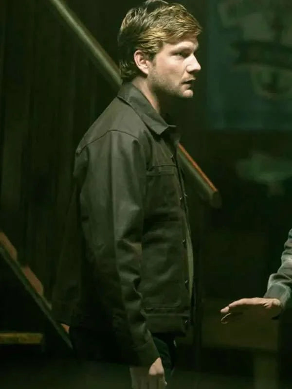 Jake Weary The Waterfront Green Jacket Super Star Jacket
