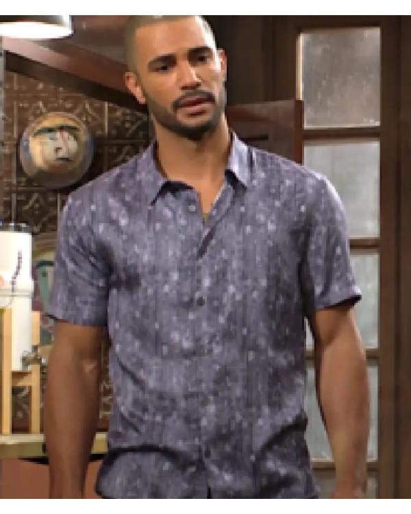 The Young And The Restless 2025 Holden Novak Printed Shirt Super Star Jacket