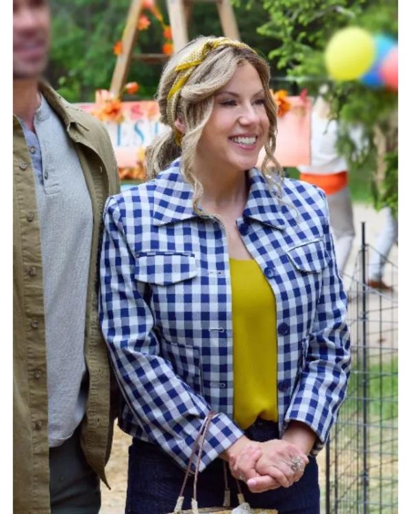 The Heiress And The Handyman Jodie Sweetin Checkered Jacket Superstar Jacket
