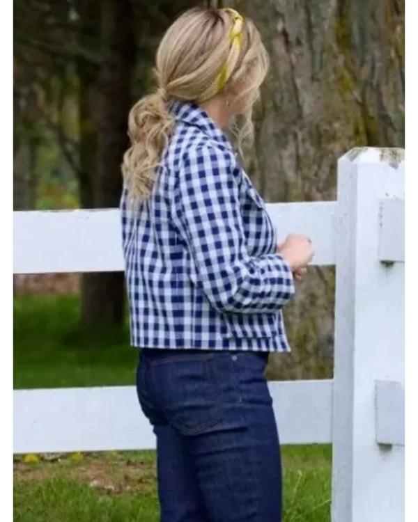 The Heiress And The Handyman Jodie Sweetin Checkered Jacket Superstar Jacket