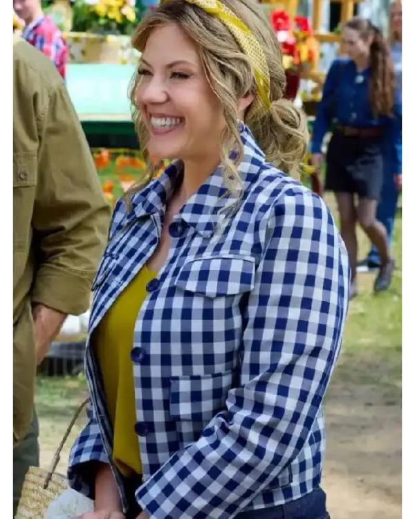 The Heiress And The Handyman Jodie Sweetin Checkered Jacket Superstar Jacket