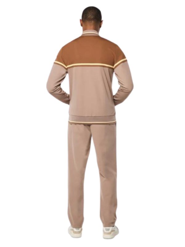 The Pickup 2025 Premiere Pete Davidson Light Brown Tracksuit
