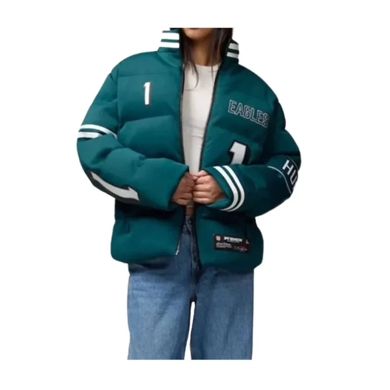 The Today Show Savannah Guthrie Eagles Puffer Jacket Super Star Jacket