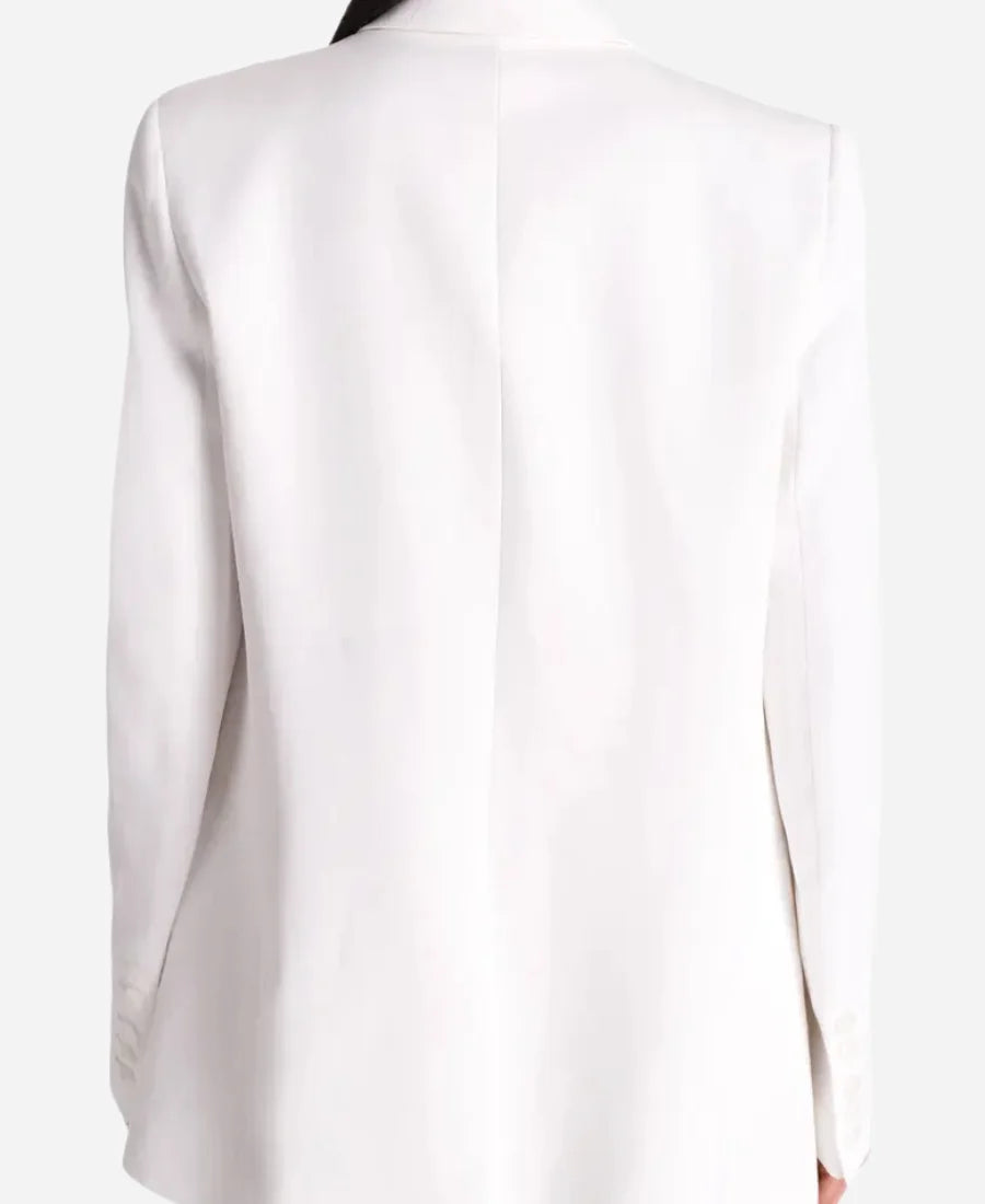 The View Sara Haines White Blazer