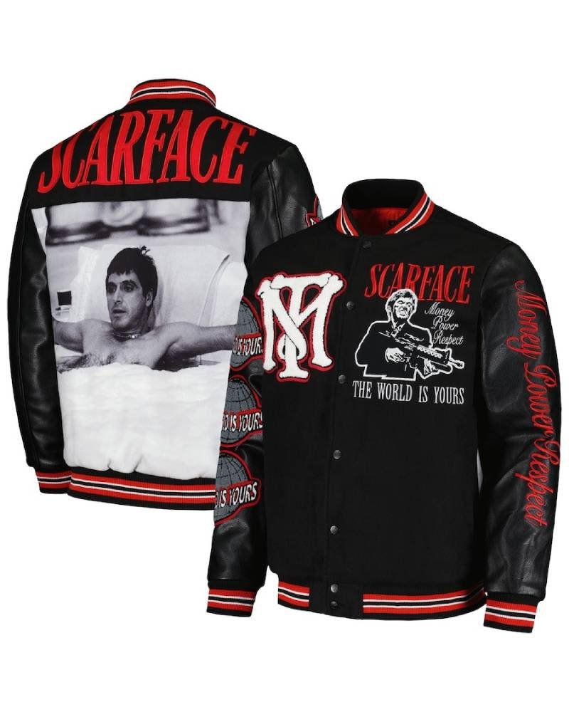 The World is Yours Scarface Varsity Jacket