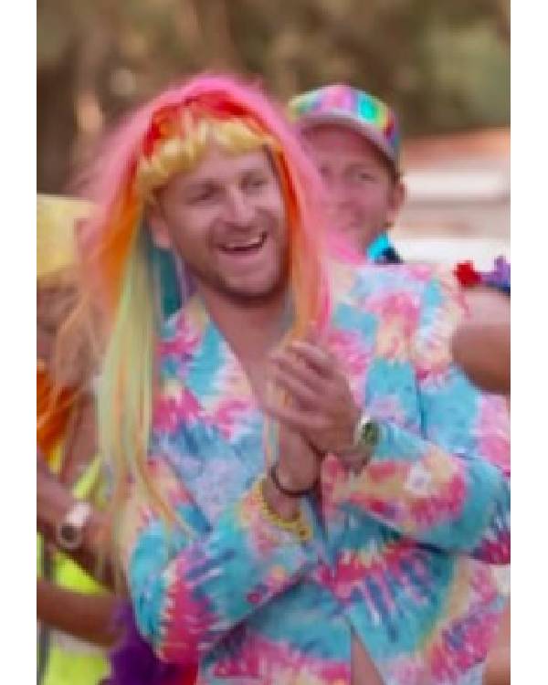 The Block AU Rainbow Tie Dye Suit