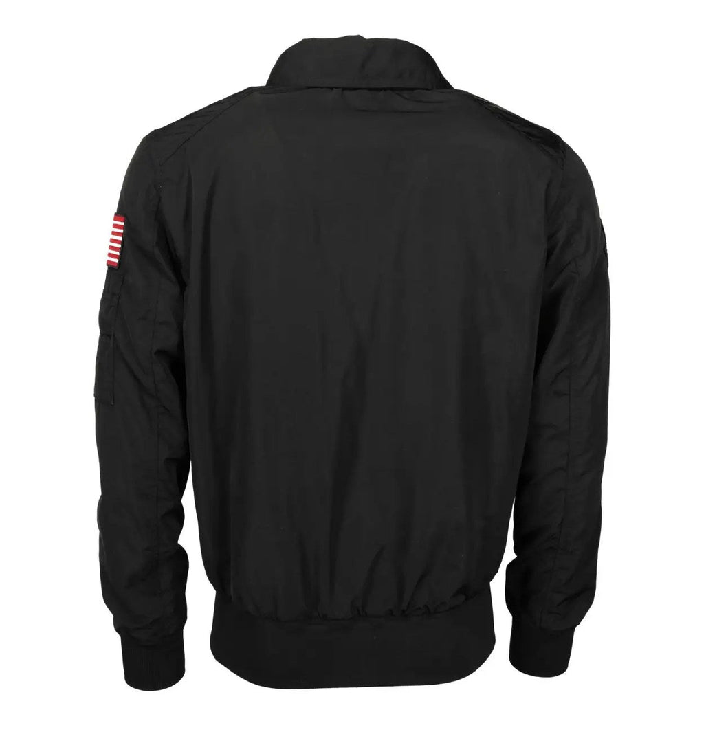 Top Gun Flight Black Jacket Super Star Jacket