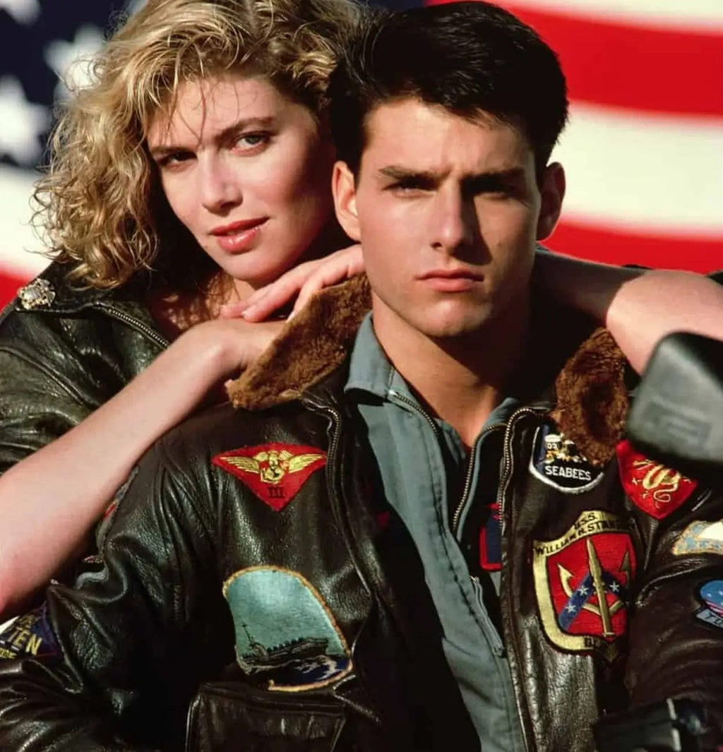 Top Gun G-1 Leather Flight Jacket Super Star Jacket