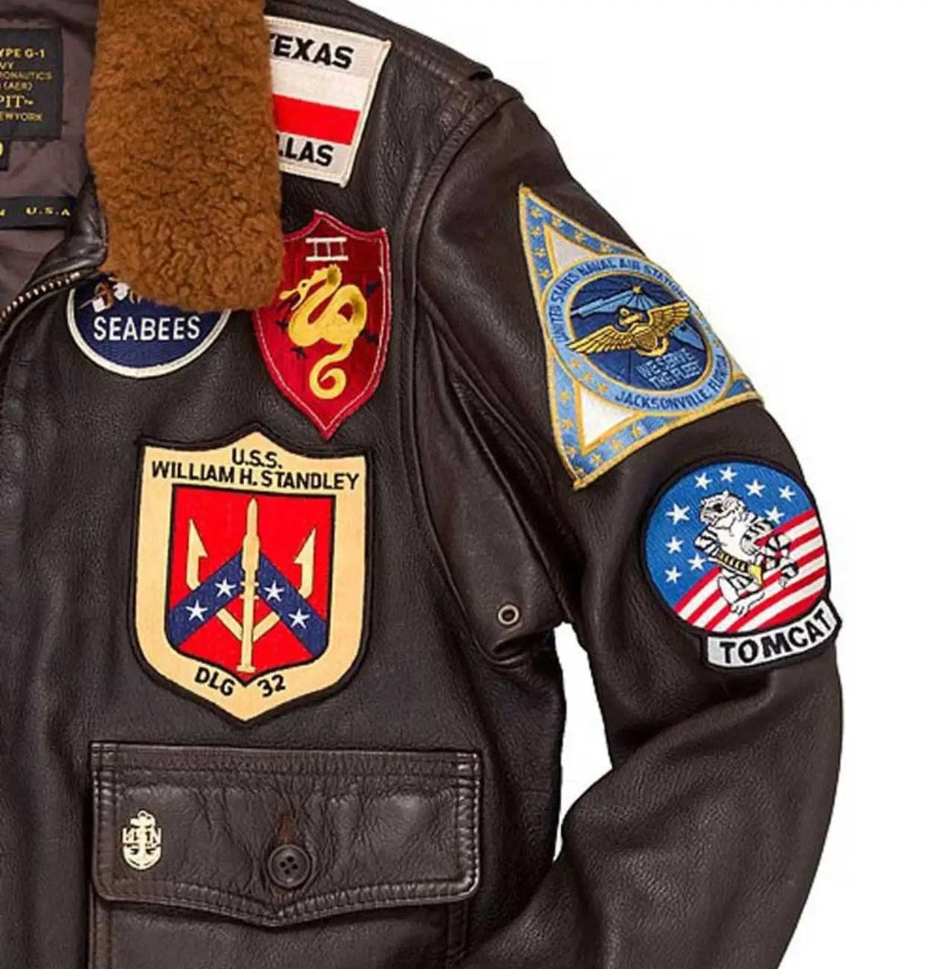 Top Gun-2 Leather Flight Jacket Super Star Jacket