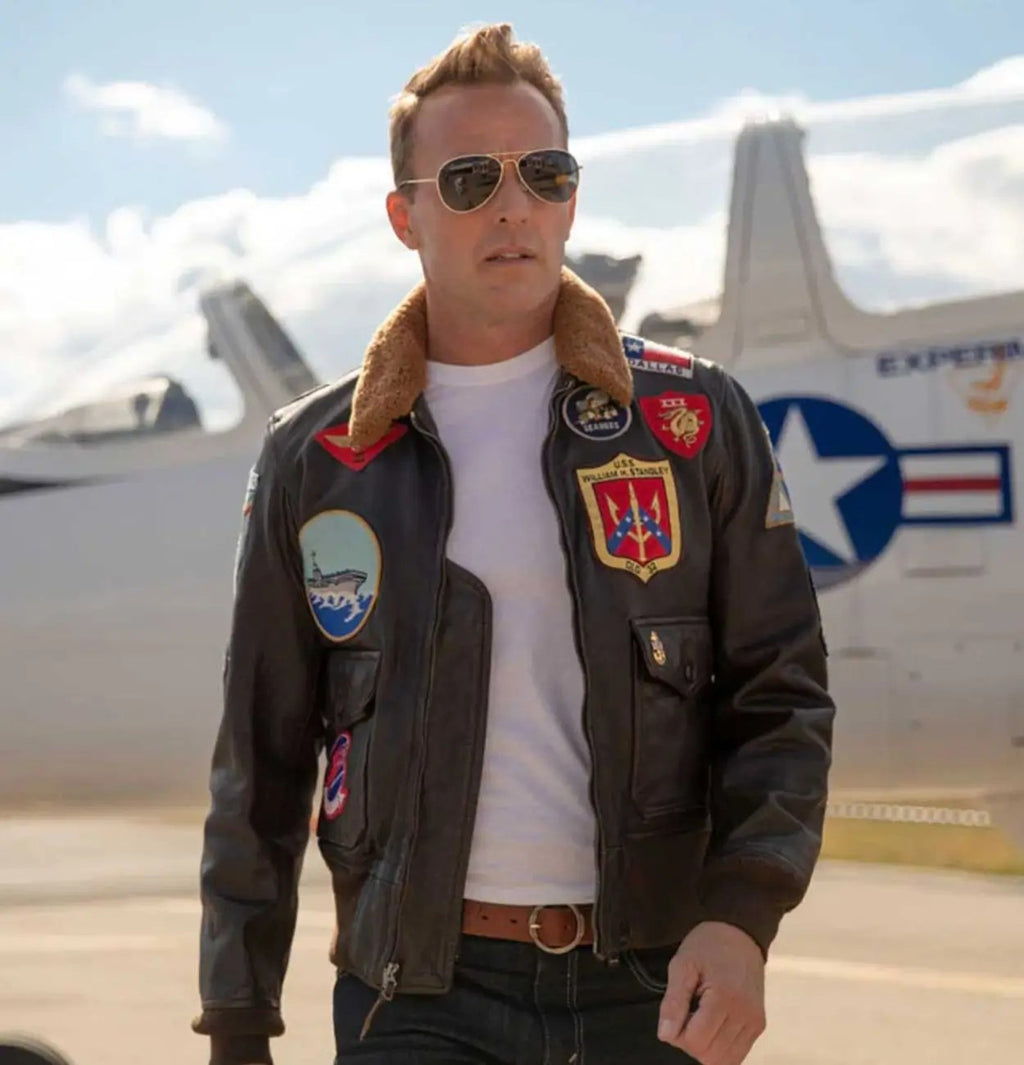 Top Gun-2 Leather Flight Jacket Super Star Jacket