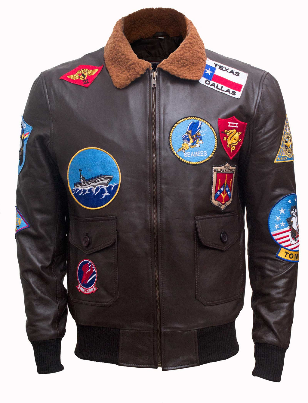 Men’s Top Gun Tom Cruise Leather Jacket Super Star Jacket