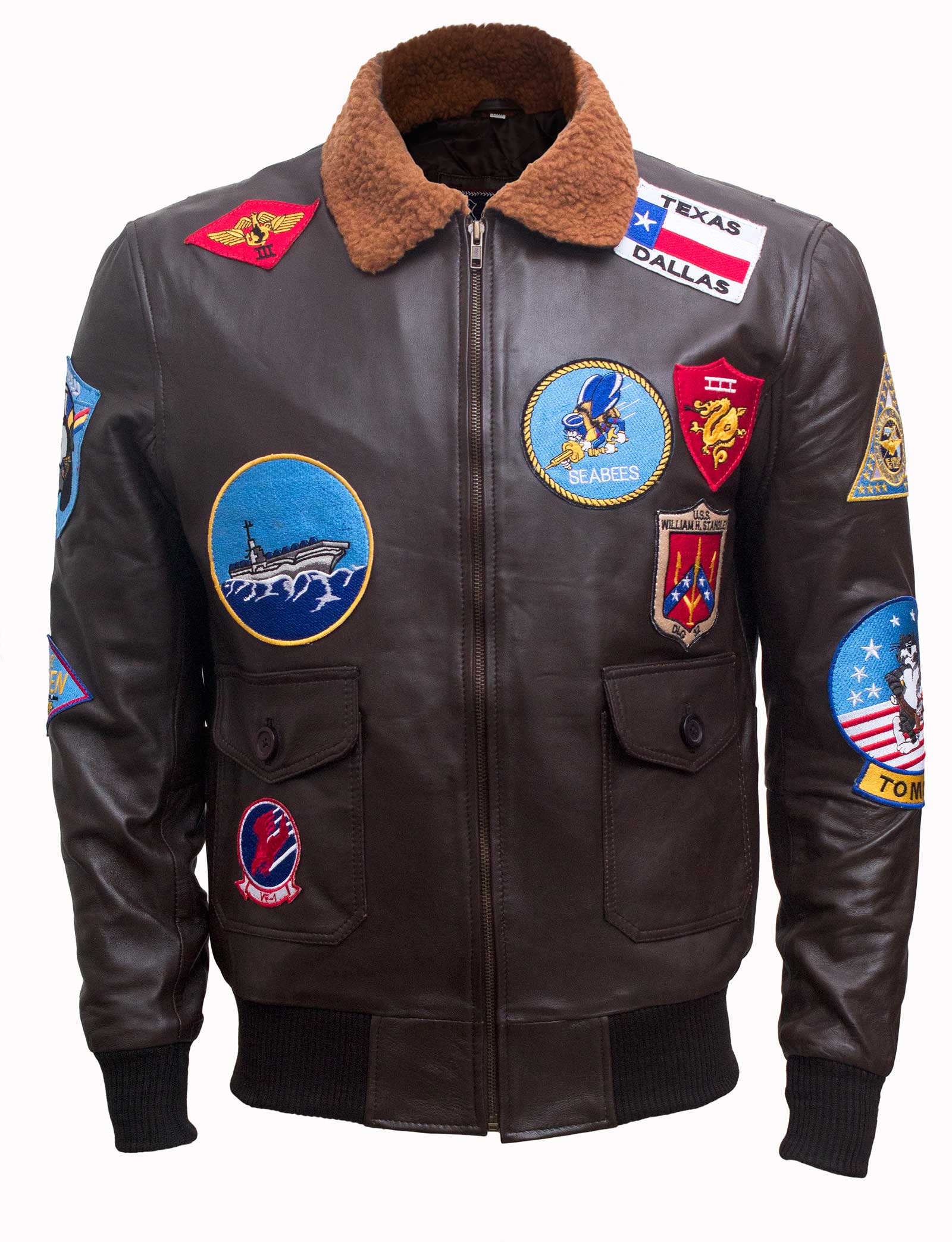 Men’s Top Gun Tom Cruise Leather Jacket Super Star Jacket