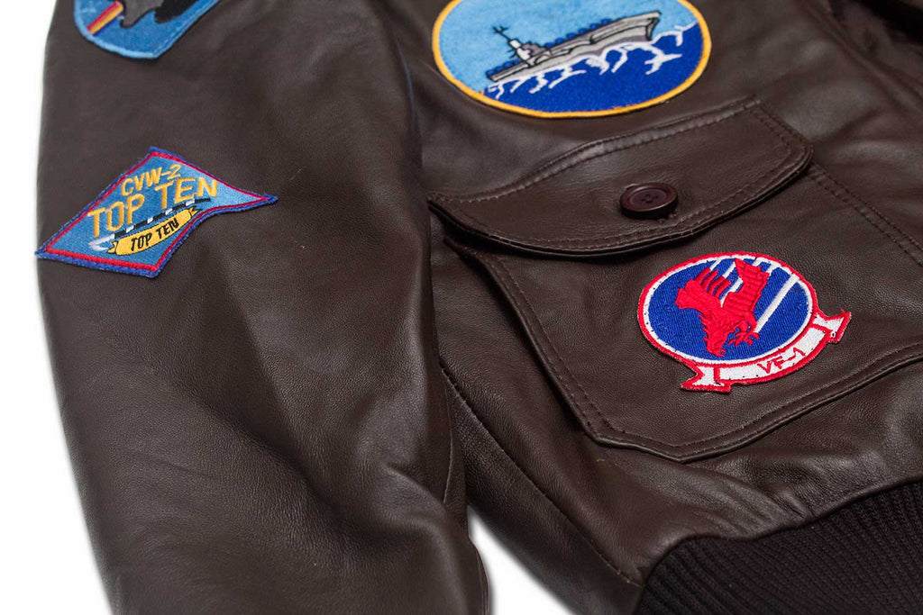 Men’s Top Gun Tom Cruise Leather Jacket Super Star Jacket