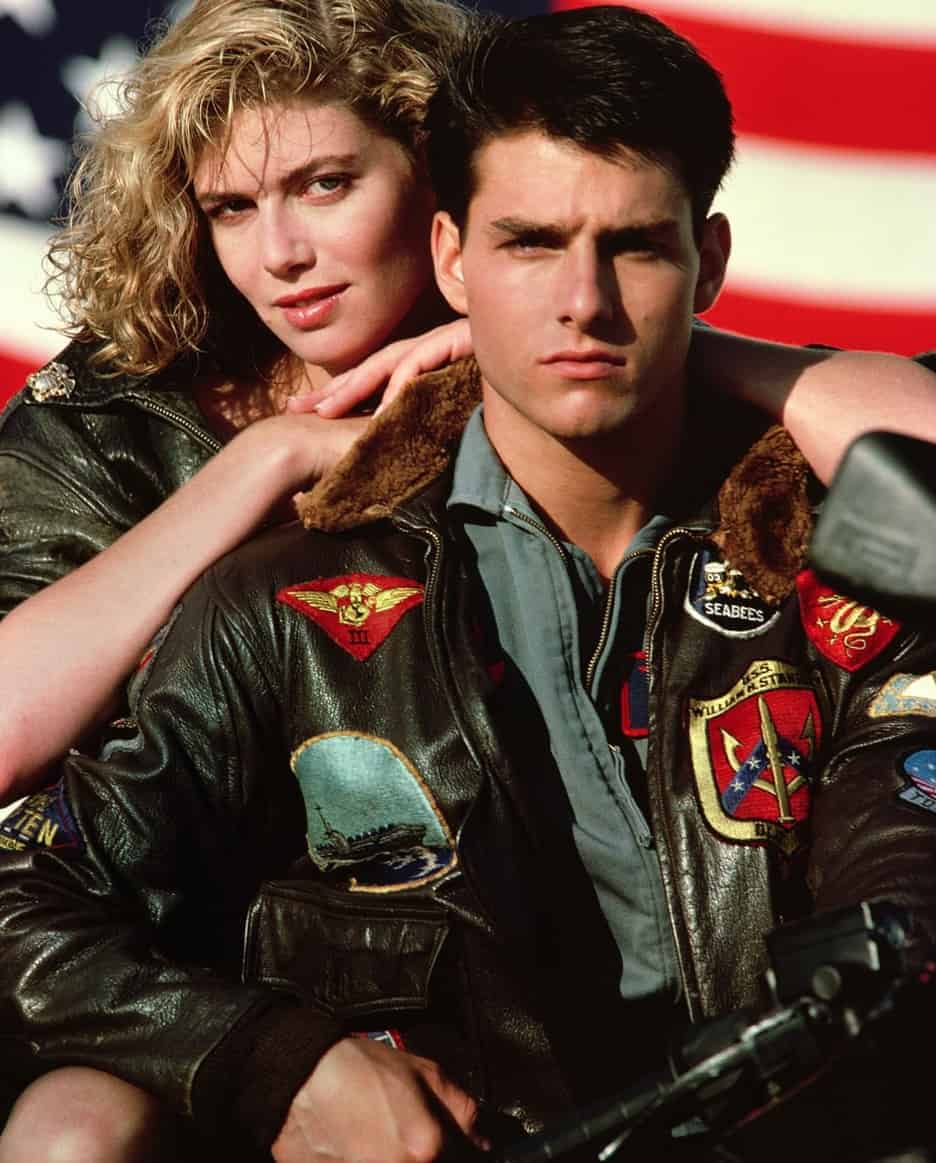 Men’s Top Gun Tom Cruise Leather Jacket Super Star Jacket