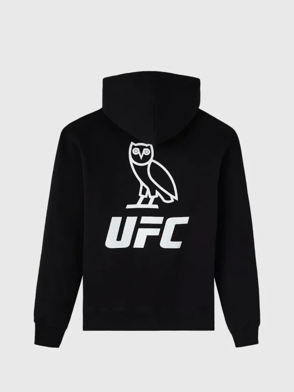 UFC Flame 2025 Georges St-Pierre Black Hoodie Super Star Jacket