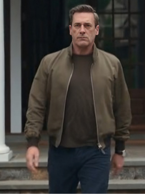 Your Friends and Neighbors Jon Hamm Brown Bomber Jacket Super Star Jacket