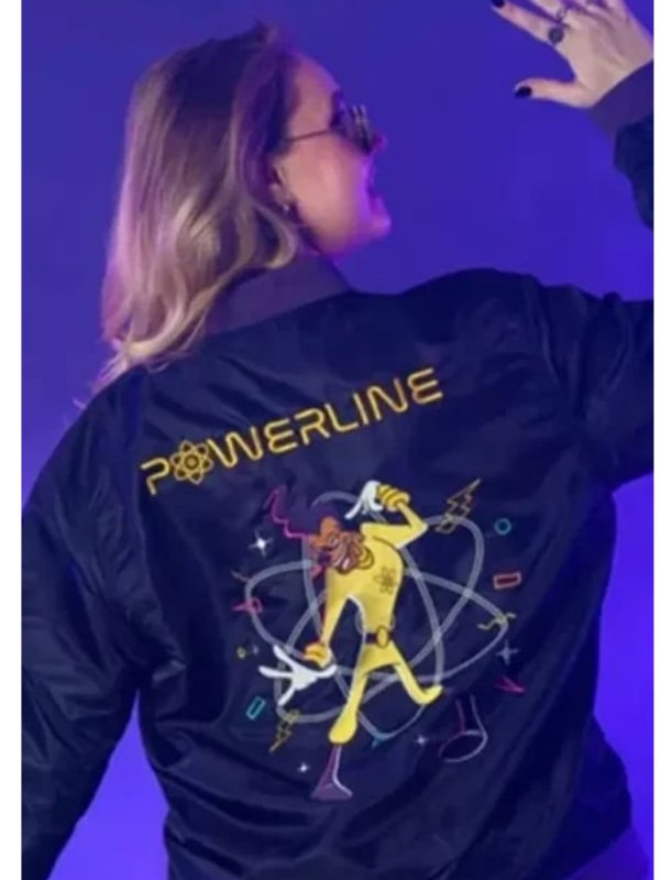 Powerline Bomber Jacket Super Star Jacket