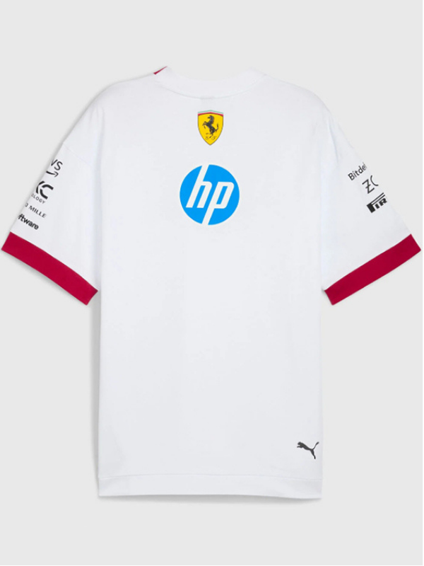 Scuderia Ferrari 2025 Miami GP T-Shirt Super Star Jacket