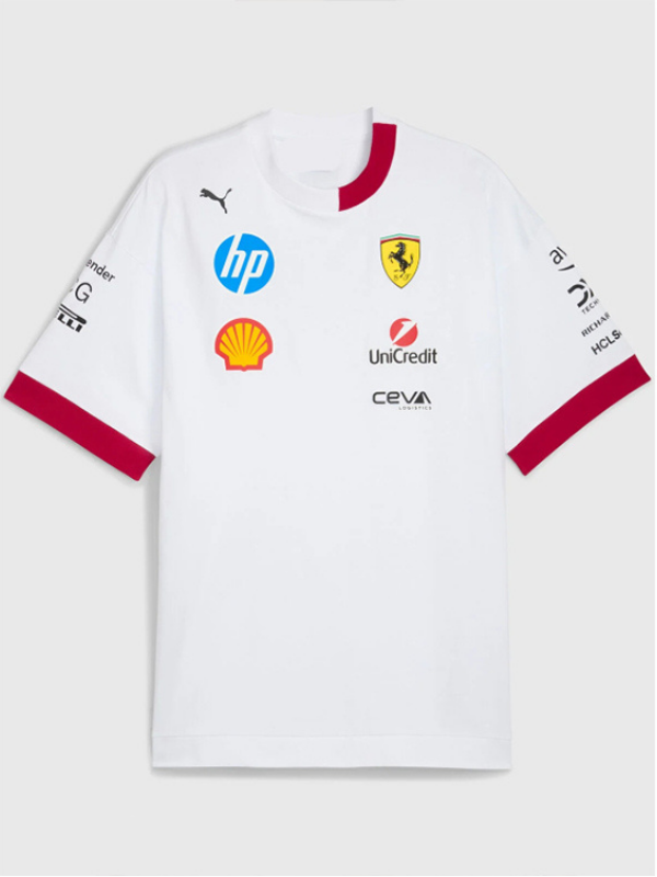 Scuderia Ferrari 2025 Miami GP T-Shirt Super Star Jacket